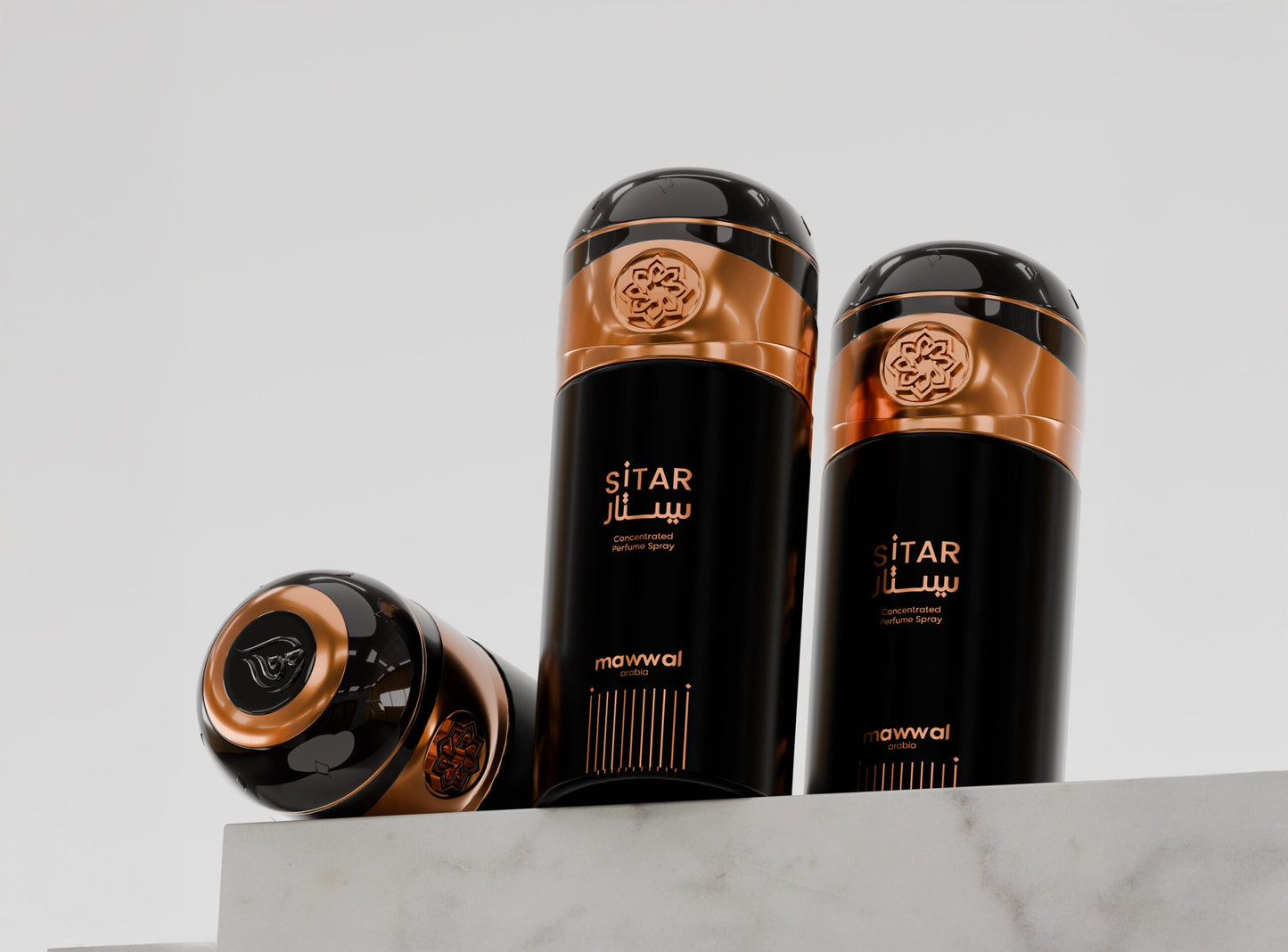 Perfume en aerosol para mujer Mawwal Symphony Sitar de 250 ml