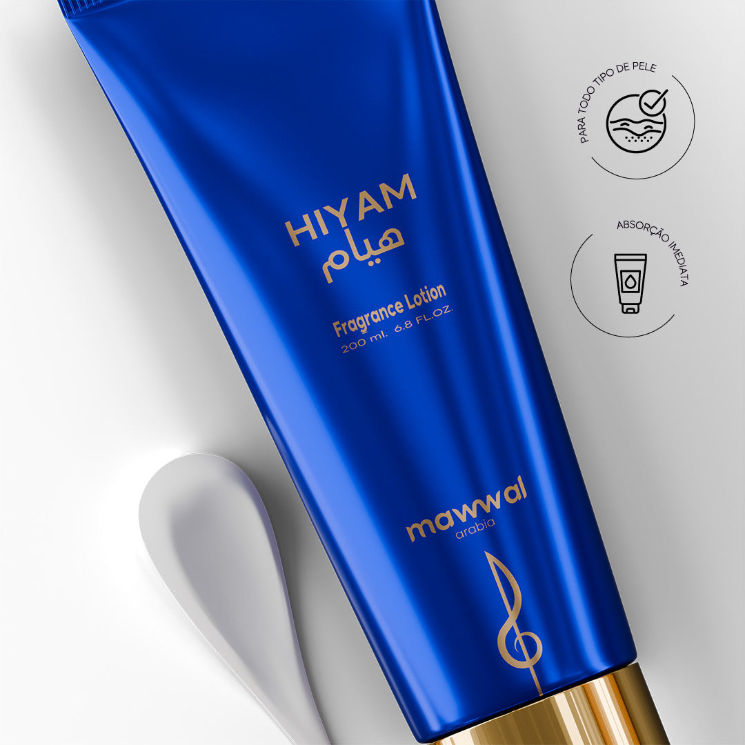 Kit para hombre Hiyam Mawwal Arabia: perfume, loción corporal y spray