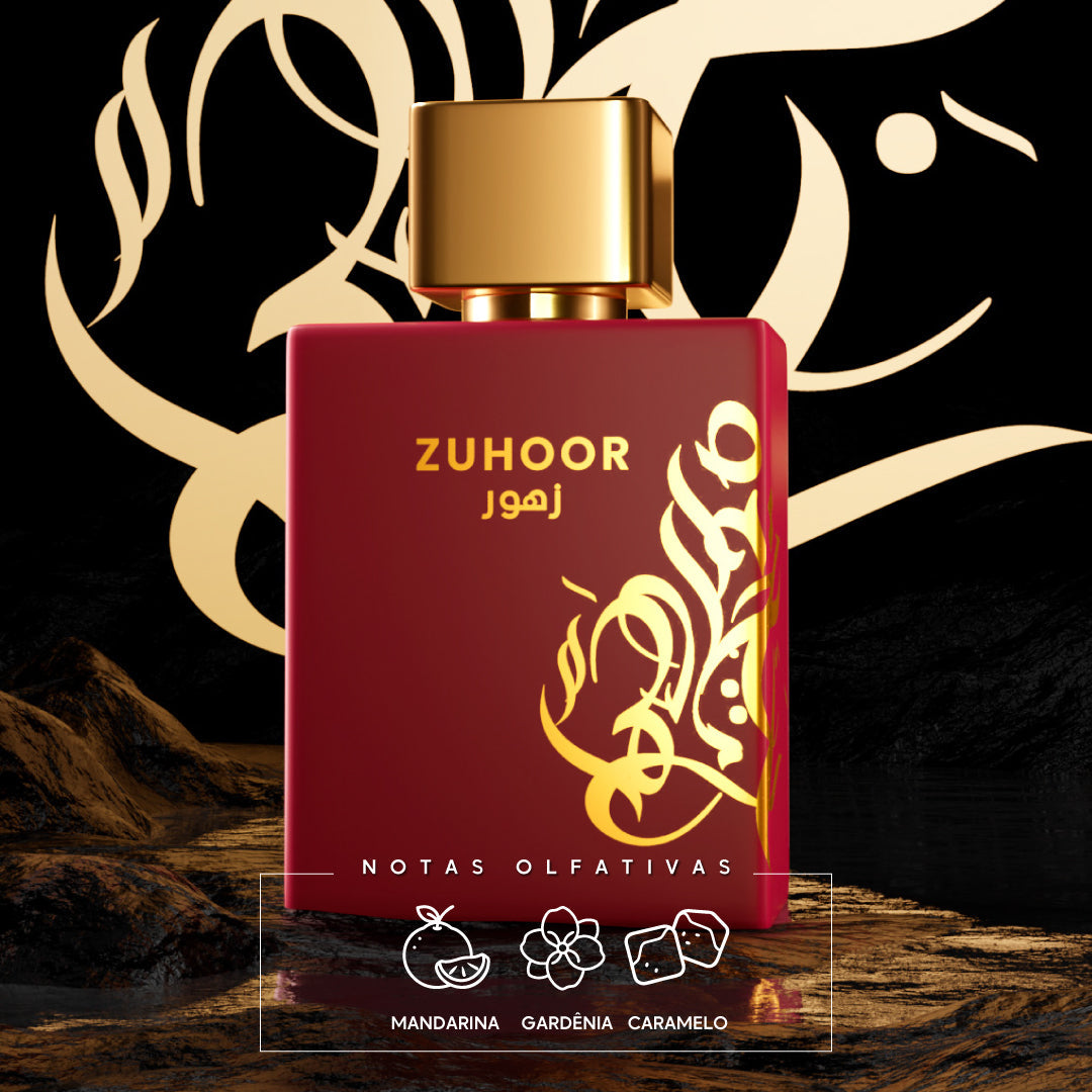 Kit para mujer Zuhoor Mawwal Arabia: perfume, loción corporal y spray