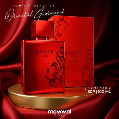 Perfume Mawwal Zuhoor Red Femenino 100ml Eau de Parfum