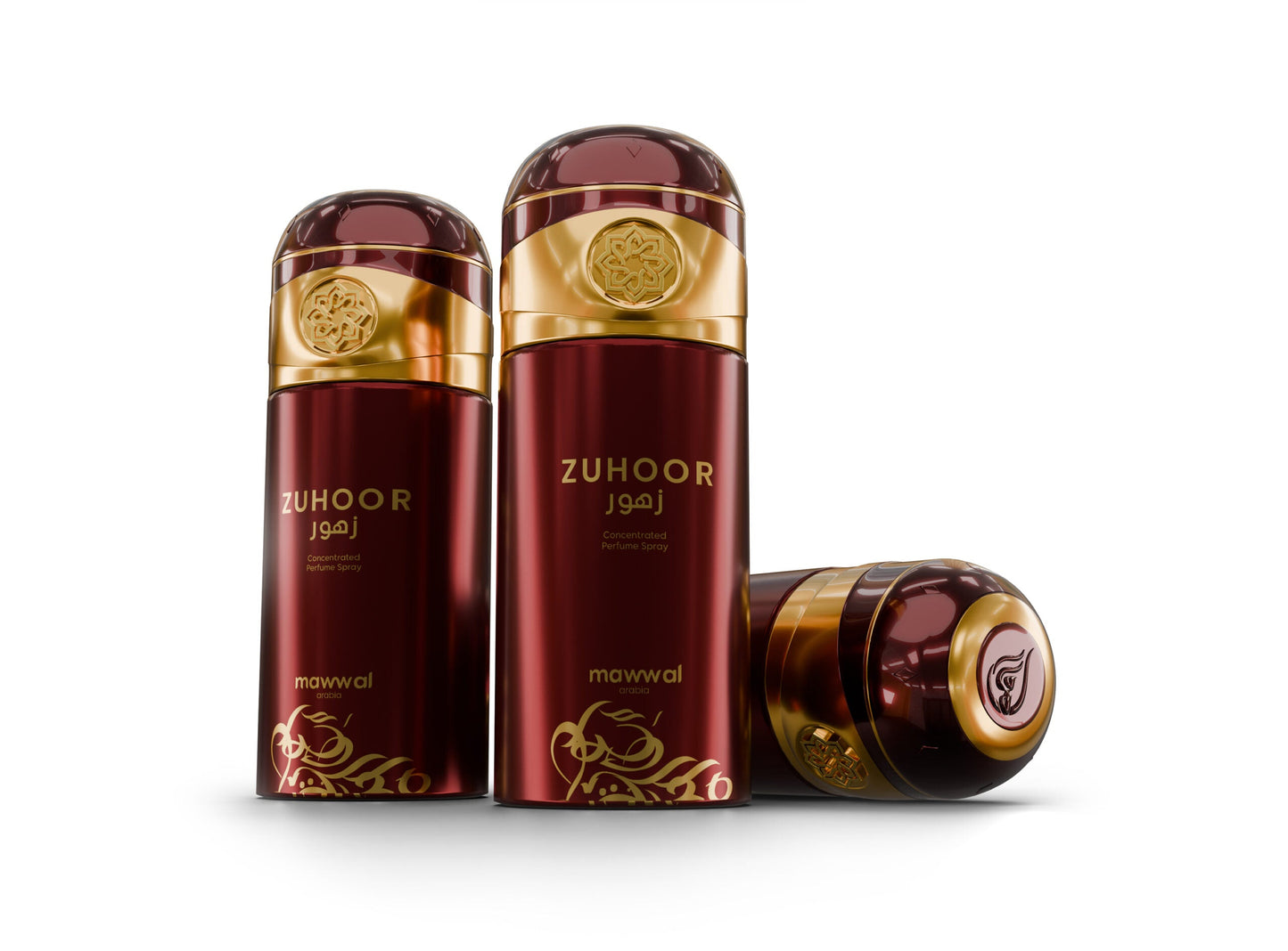 Perfume en aerosol para mujer Mawwal Energy Zuhoor de 250 ml